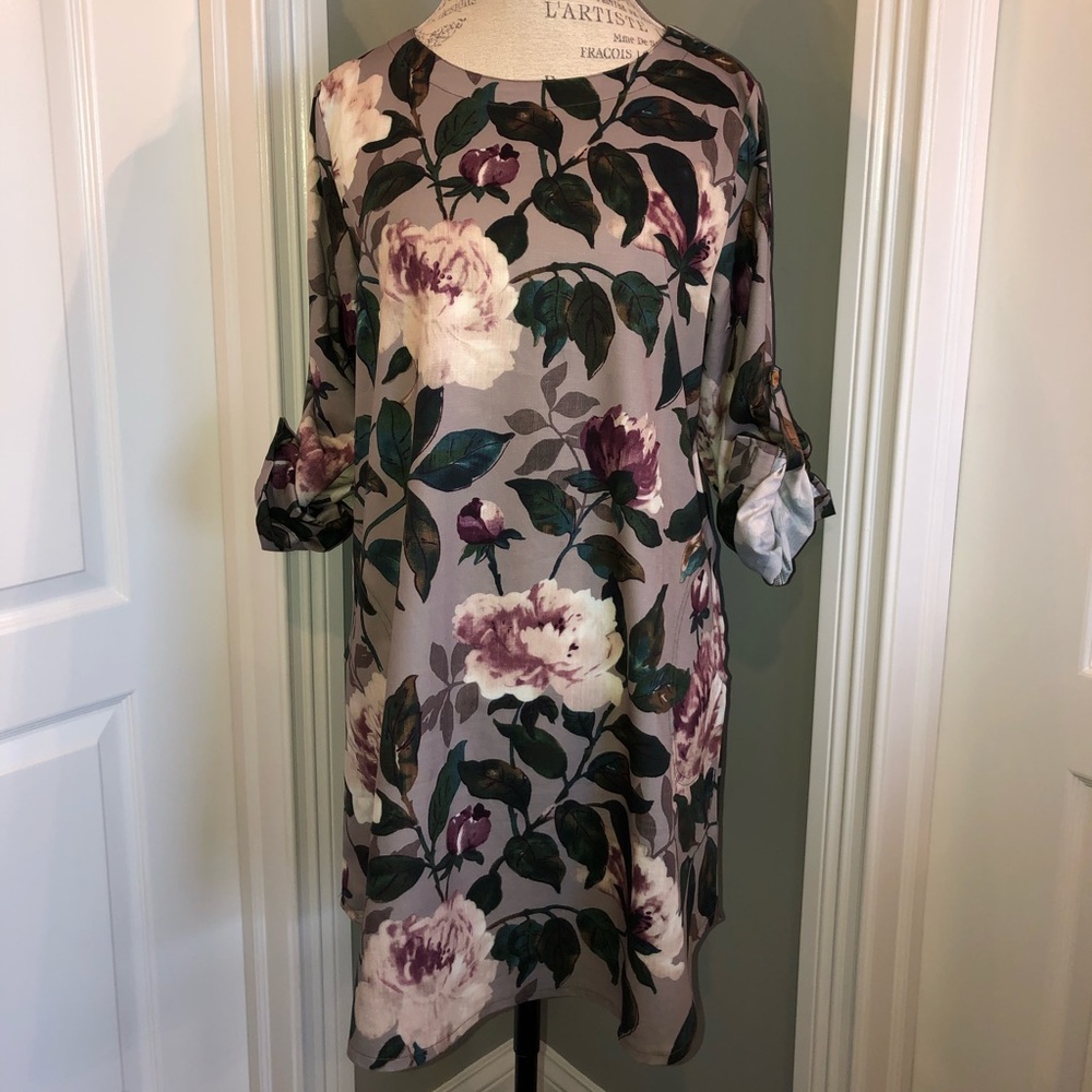 Floral Mid length Dress
